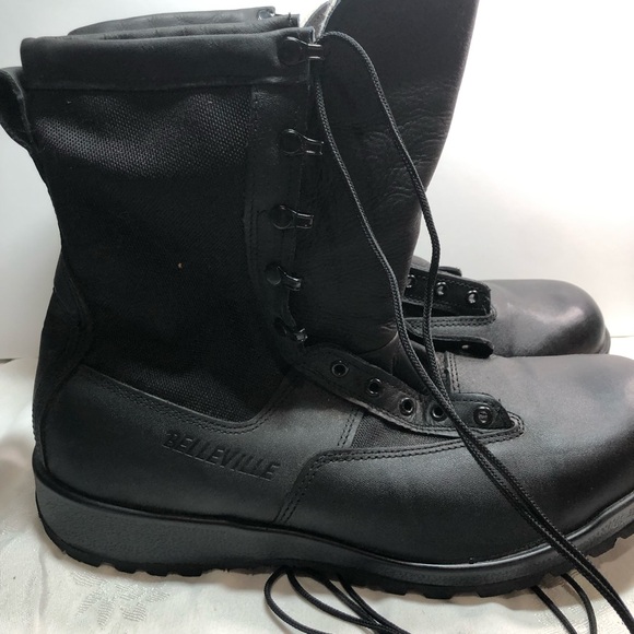 Belleville Boots Men's 15 Black Gore-Tex Combat 770V Insulated Waterproof New - Picture 5 of 16